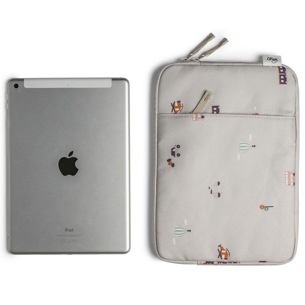 Citron - Protective Ipad Sleeve w/ Zipper - Vehicles