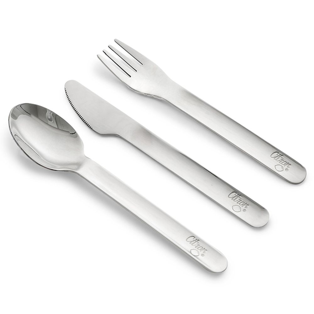 Citron - Stainless Steel Cutlery Set - Caramel