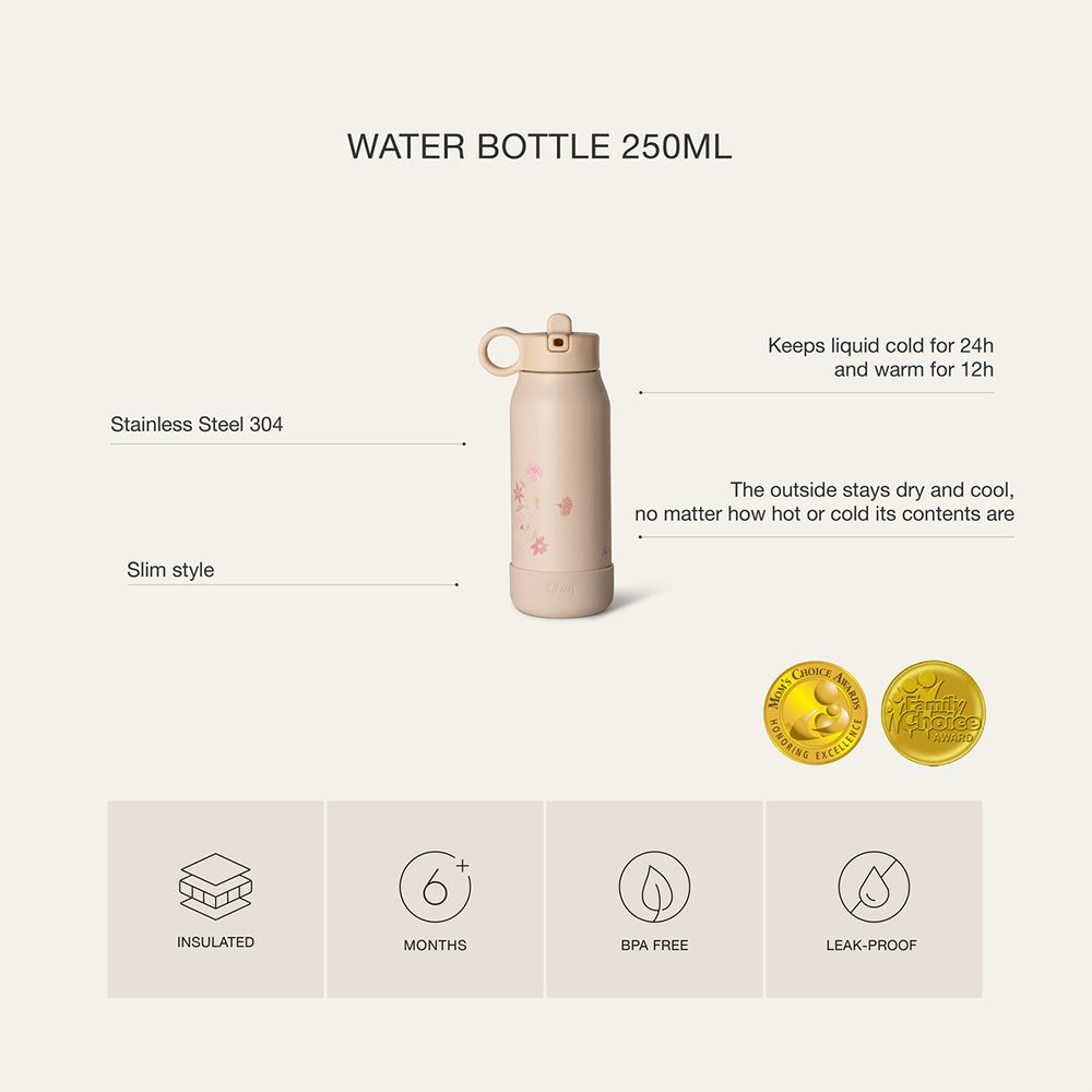 Citron - Stainless Steel Water Bottle - 250Ml - Vehicles