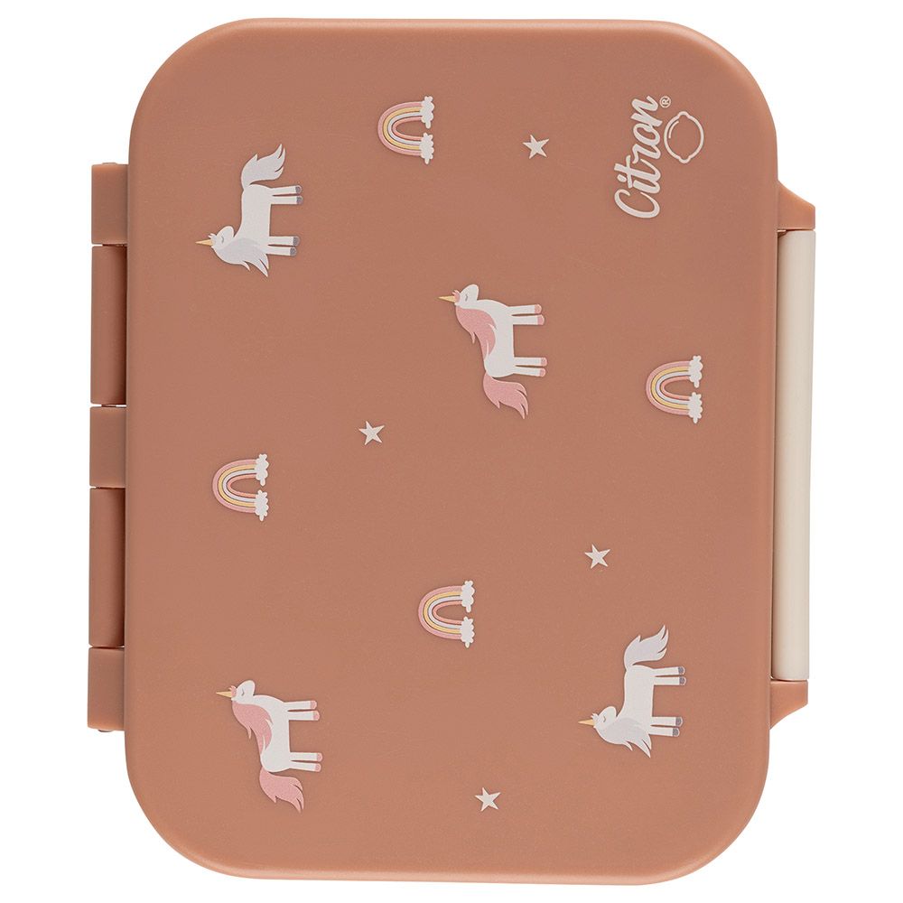 Citron - Unicorn Tritan Snack box - Pink