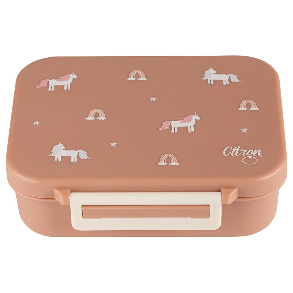 Citron - Unicorn Tritan Snack box - Pink