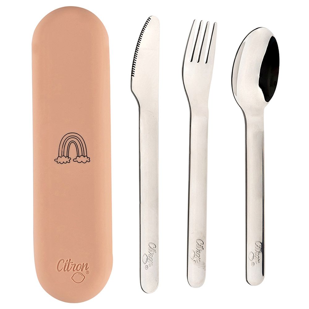 Citron - Cutlery Set - Beige