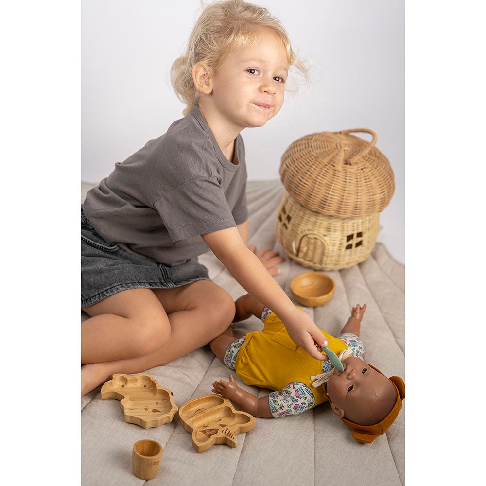 Citron - Organic Bamboo Toys Set - Green