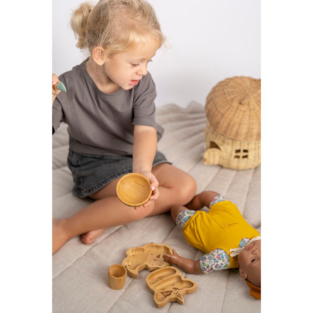 Citron - Organic Bamboo Toys Set - Green