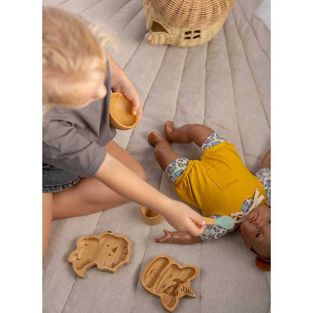 Citron - Organic Bamboo Toys Set - Green