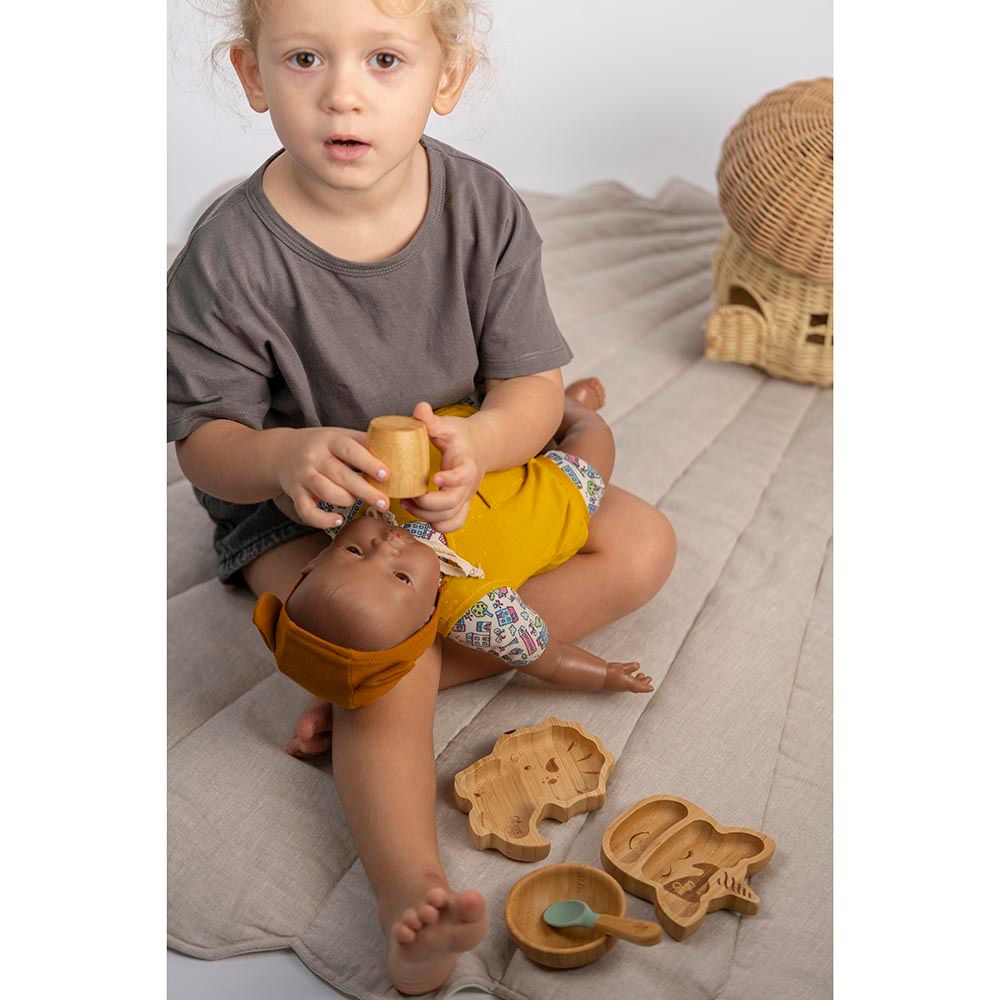 Citron - Organic Bamboo Toys Set - Green