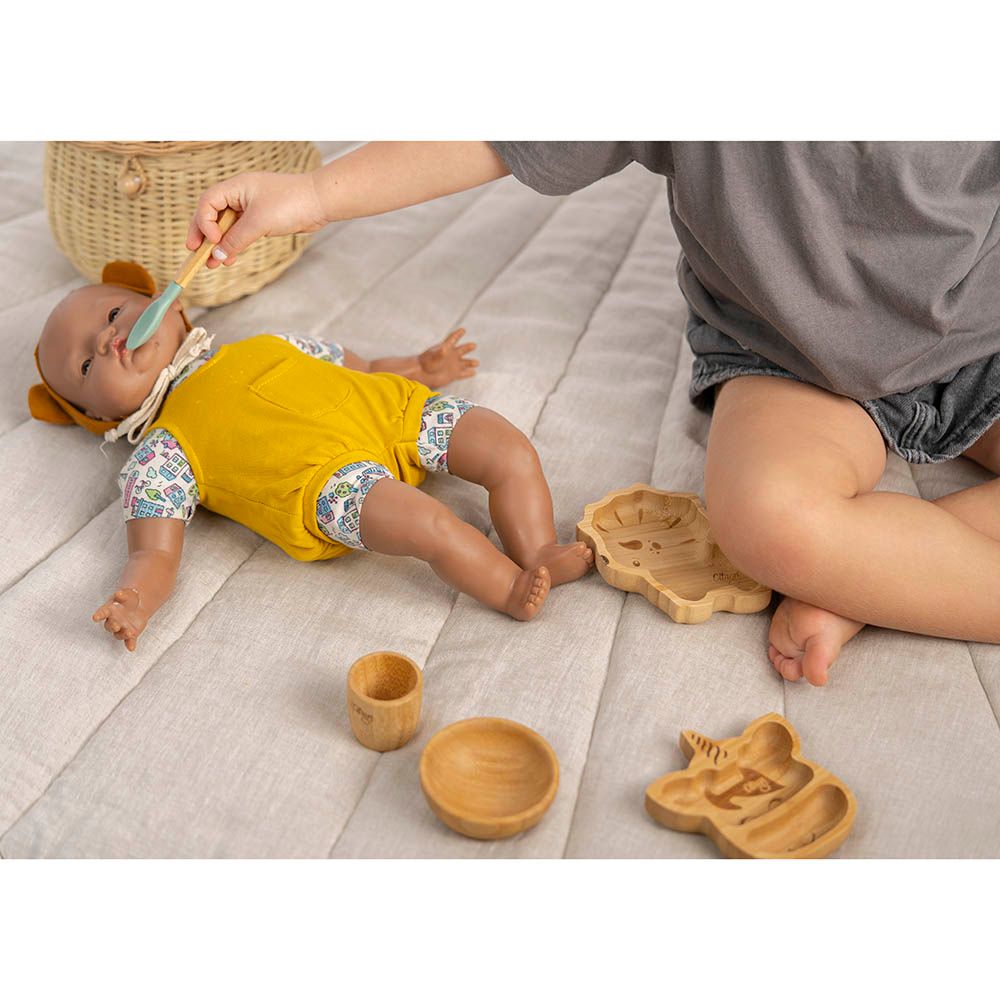 Citron - Organic Bamboo Toys Set - Green