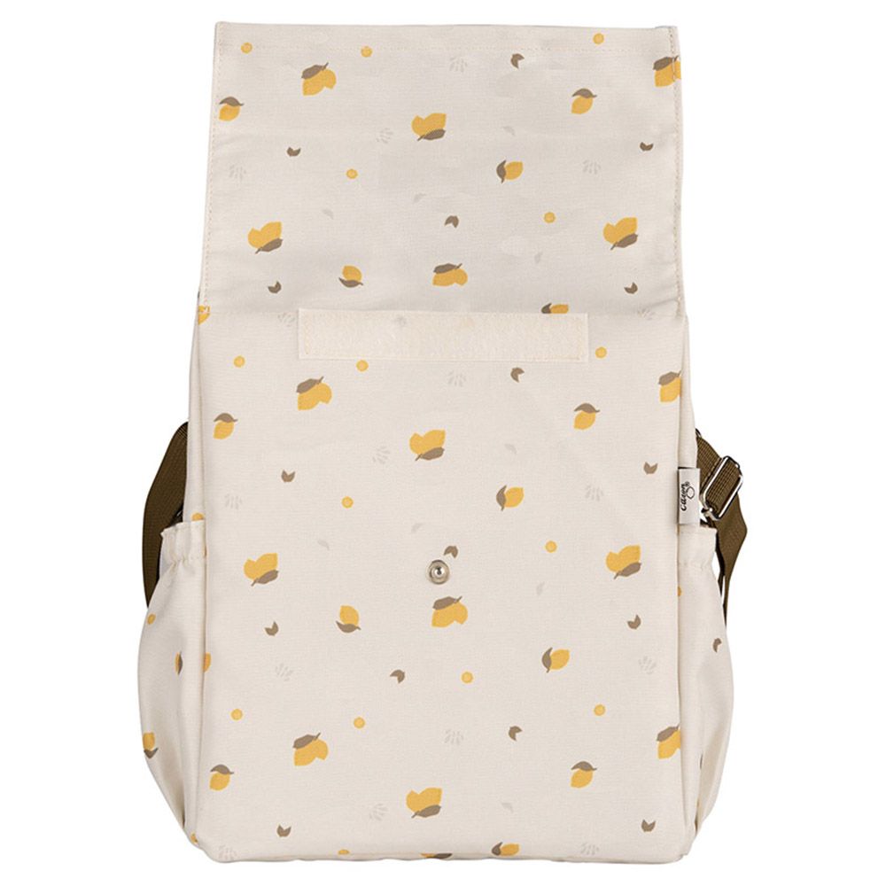 Citron - Insulated Rollup Lunch bag - Ivory