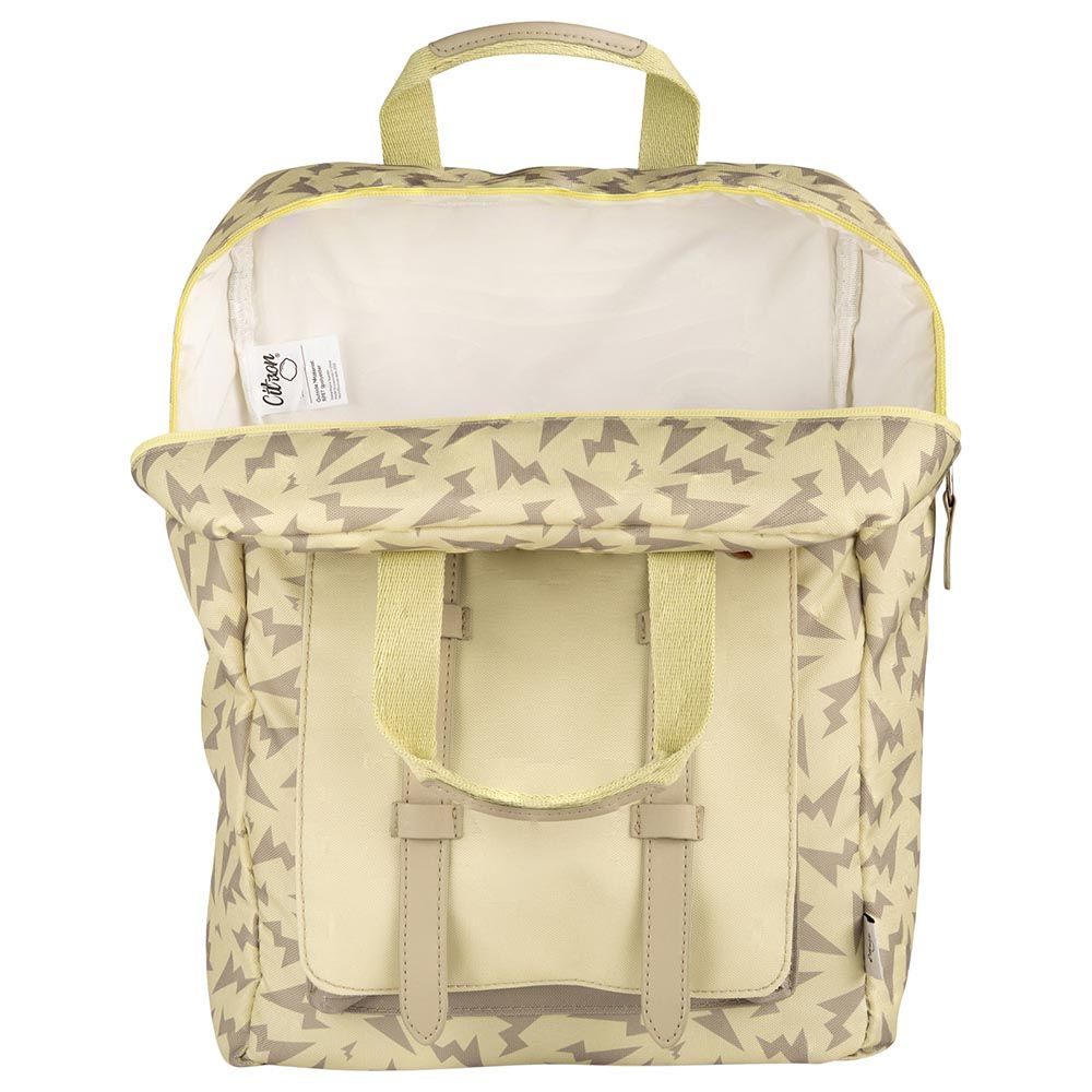 Citron - Large Backpack - Yellow - 15 Inch