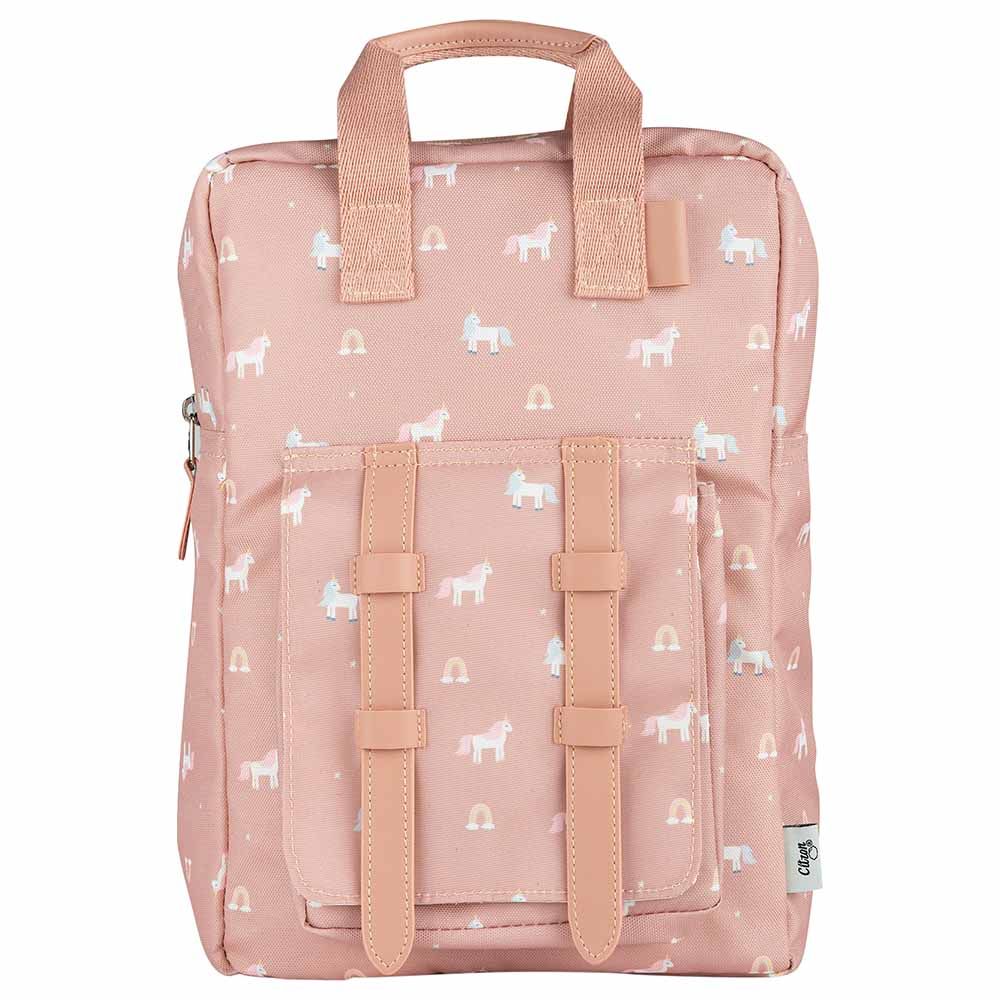 Citron - Kids Printed Backpack - Pink - 12.6 Inch