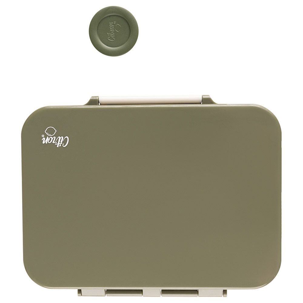 Citron - 4 Compartments Tritan Lunchbox - Dark Green