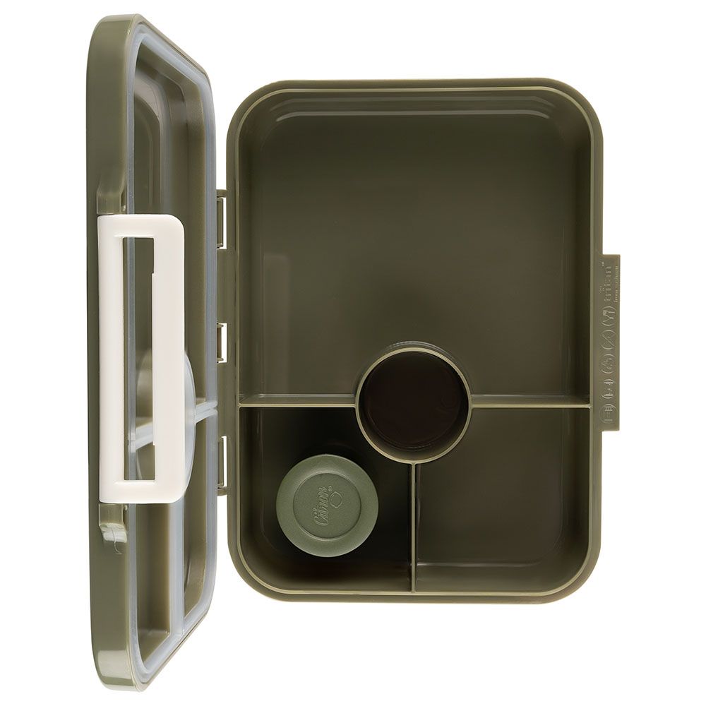 Citron - 4 Compartments Tritan Lunchbox - Dark Green