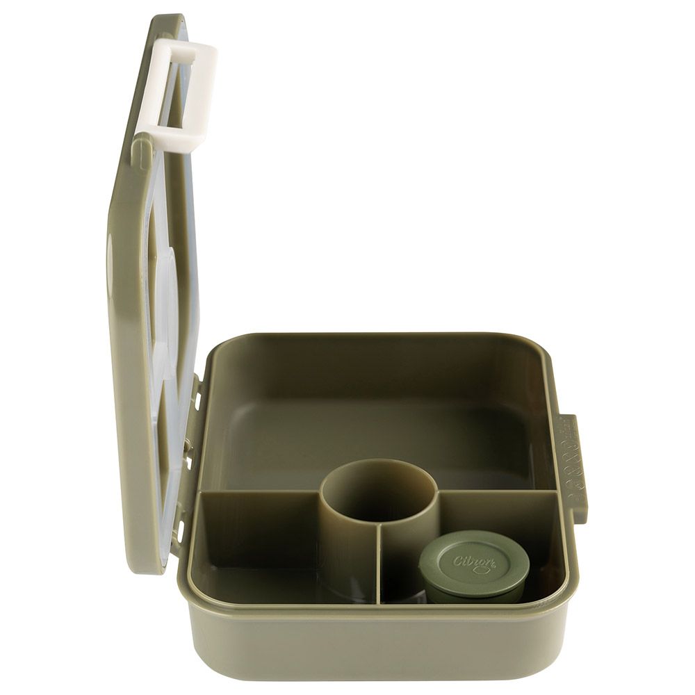 Citron - 4 Compartments Tritan Lunchbox - Dark Green