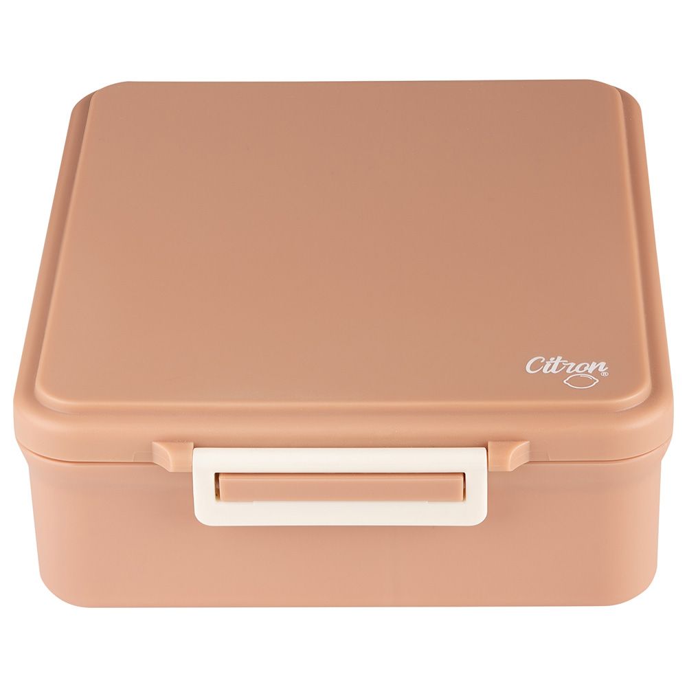 Citron - 4 Compartments Grand Lunchbox - Beige