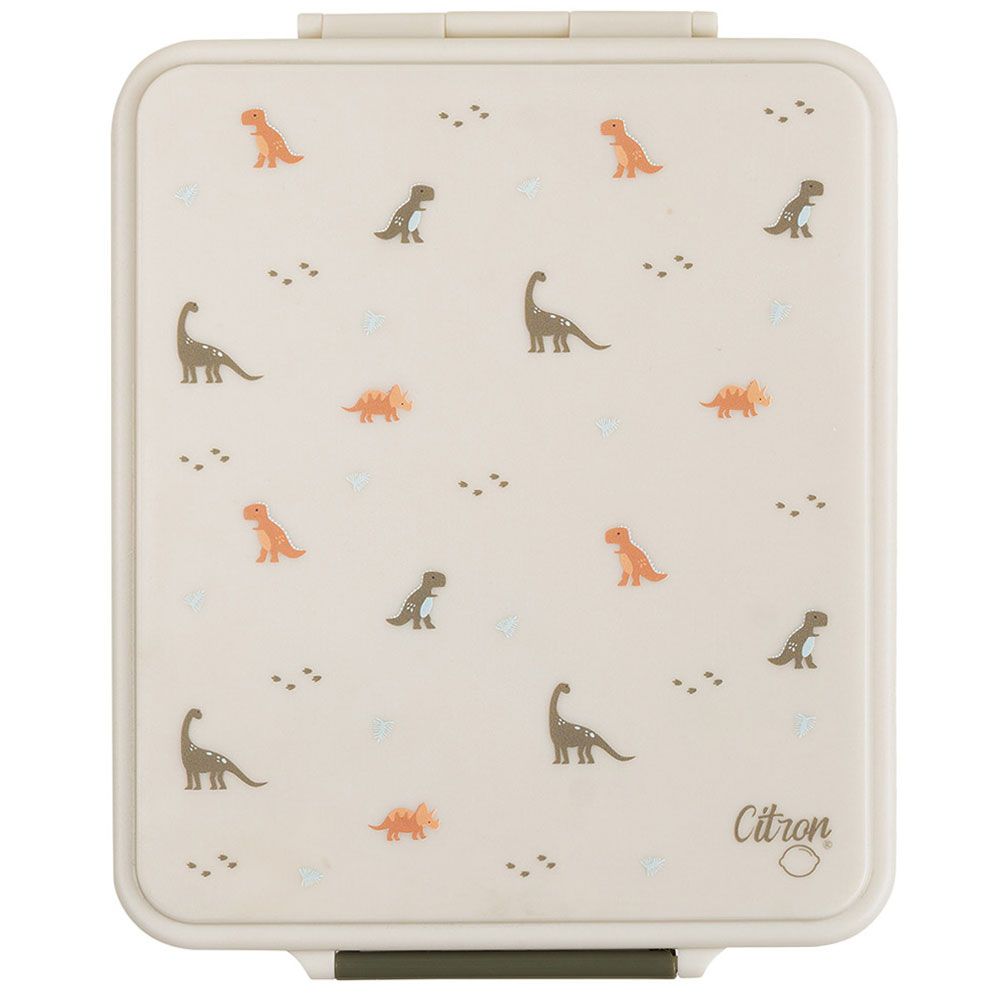 Citron - 4 Compartments Grand Lunchbox - White