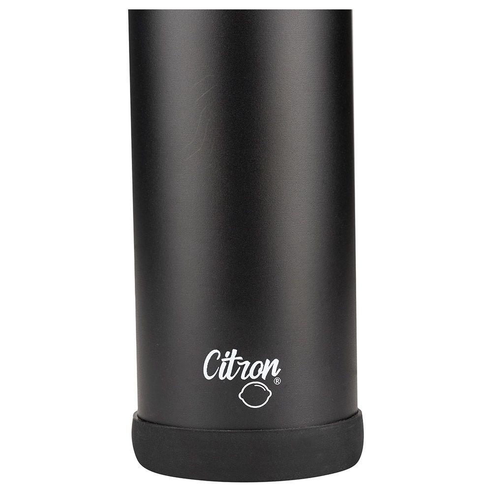 Citron - Stainless Steel Water Bottle - 750ml - Black