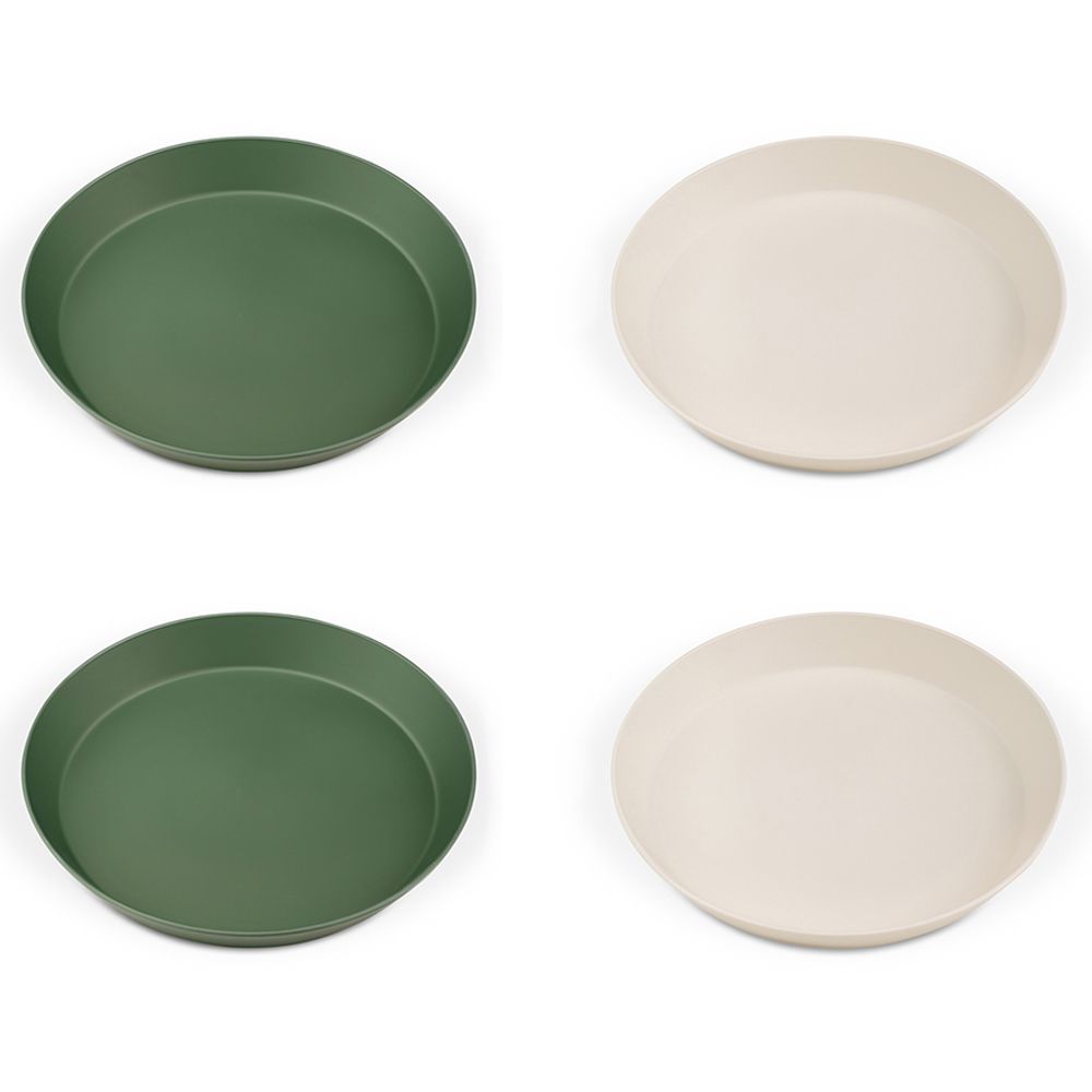 Citron - PLA Plate - Set of 4 - Green/Ivory