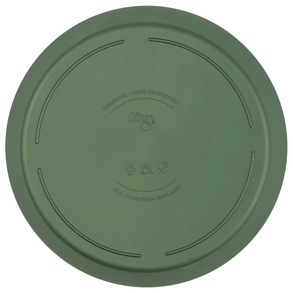 Citron - PLA Plate - Set of 4 - Green/Ivory