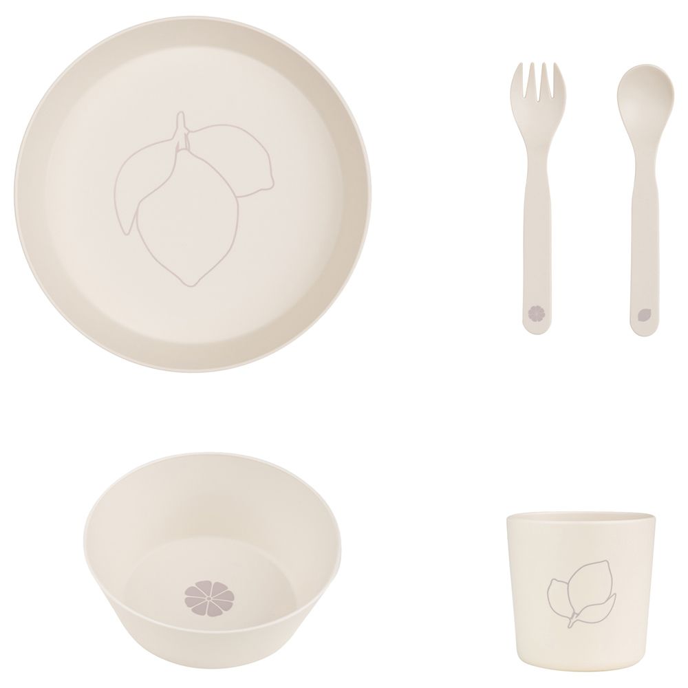 Citron - PLA Tableware Set - Ivory