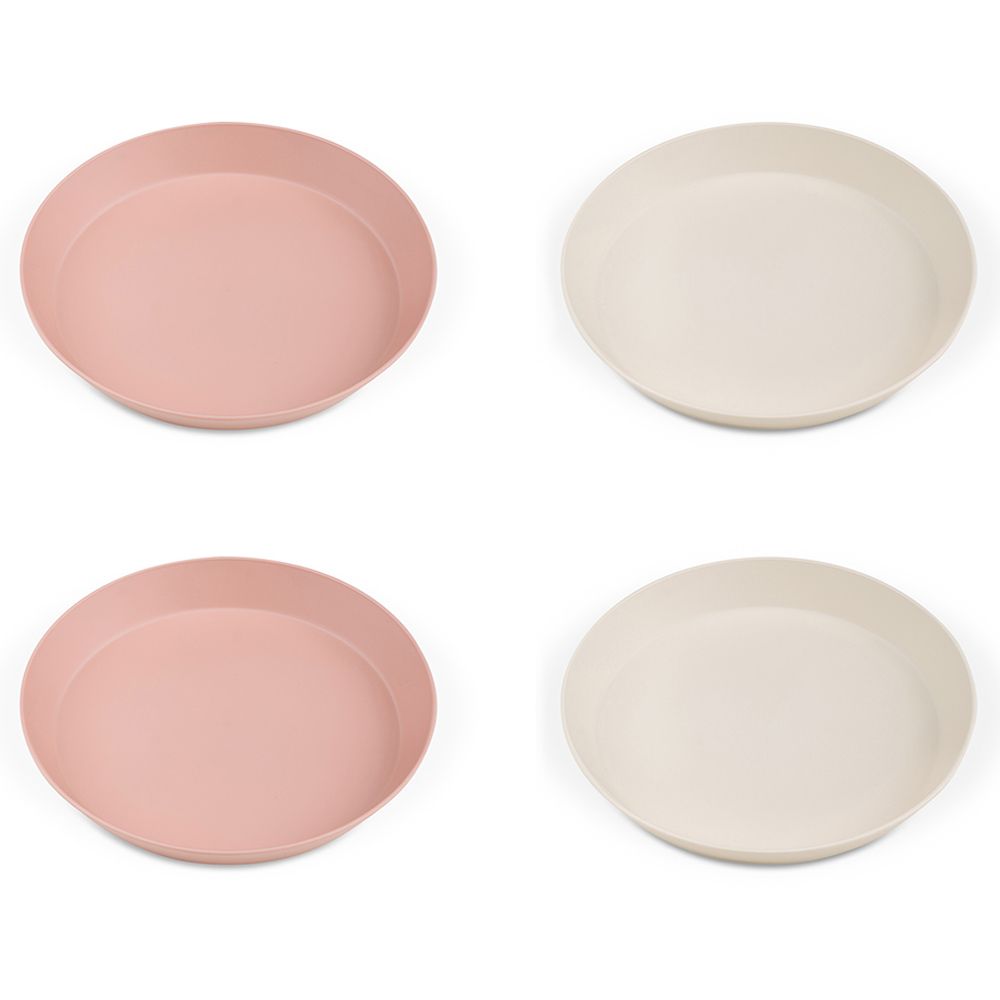 Citron - PLA Plate - Set of 4 - Pink/Ivory