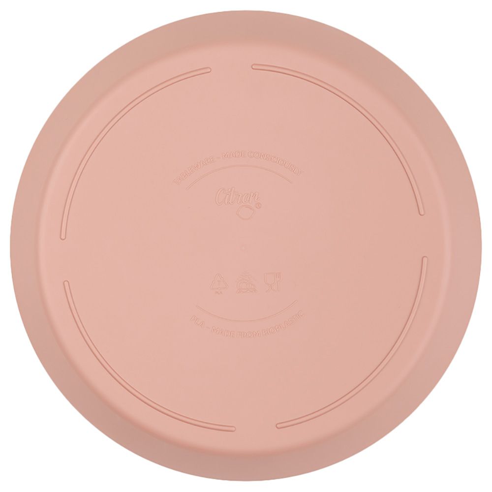 Citron - PLA Plate - Set of 4 - Pink/Ivory