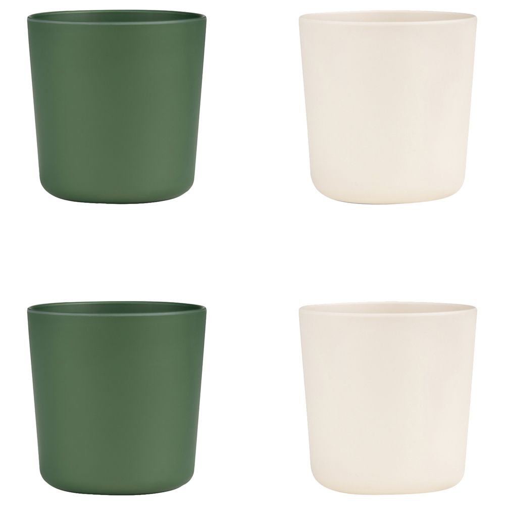 Citron - PLA Cup - Set of 4 - Green/Ivory