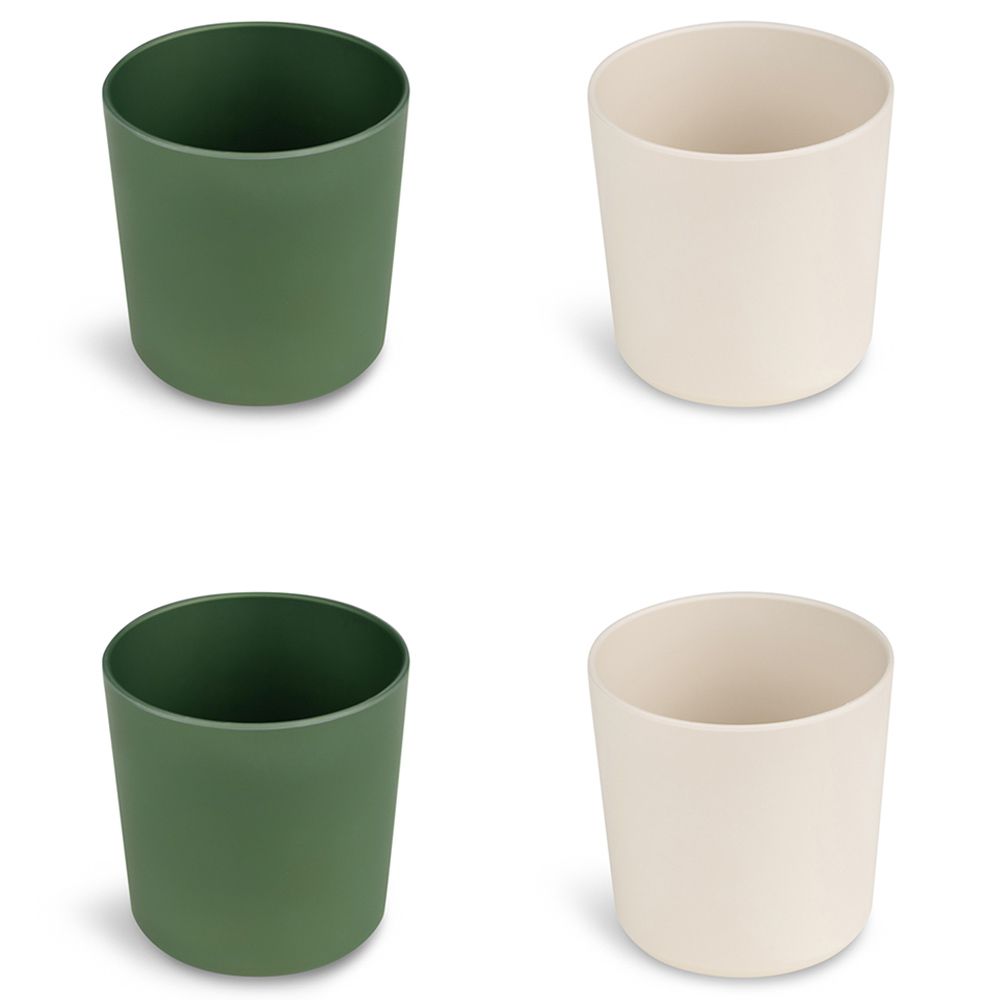 Citron - PLA Cup - Set of 4 - Green/Ivory