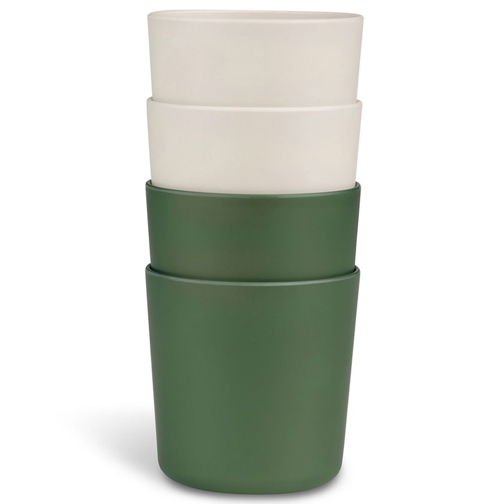 Citron - PLA Cup - Set of 4 - Green/Ivory