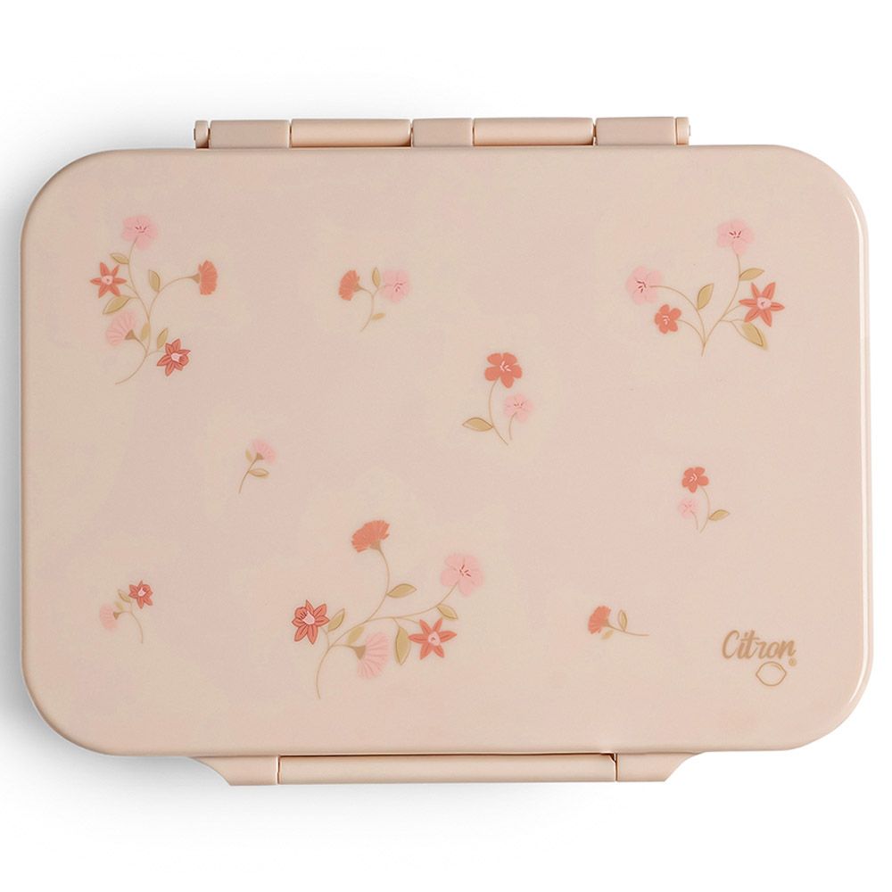 Citron - 4 Compartments Tritan Lunchbox - Flower