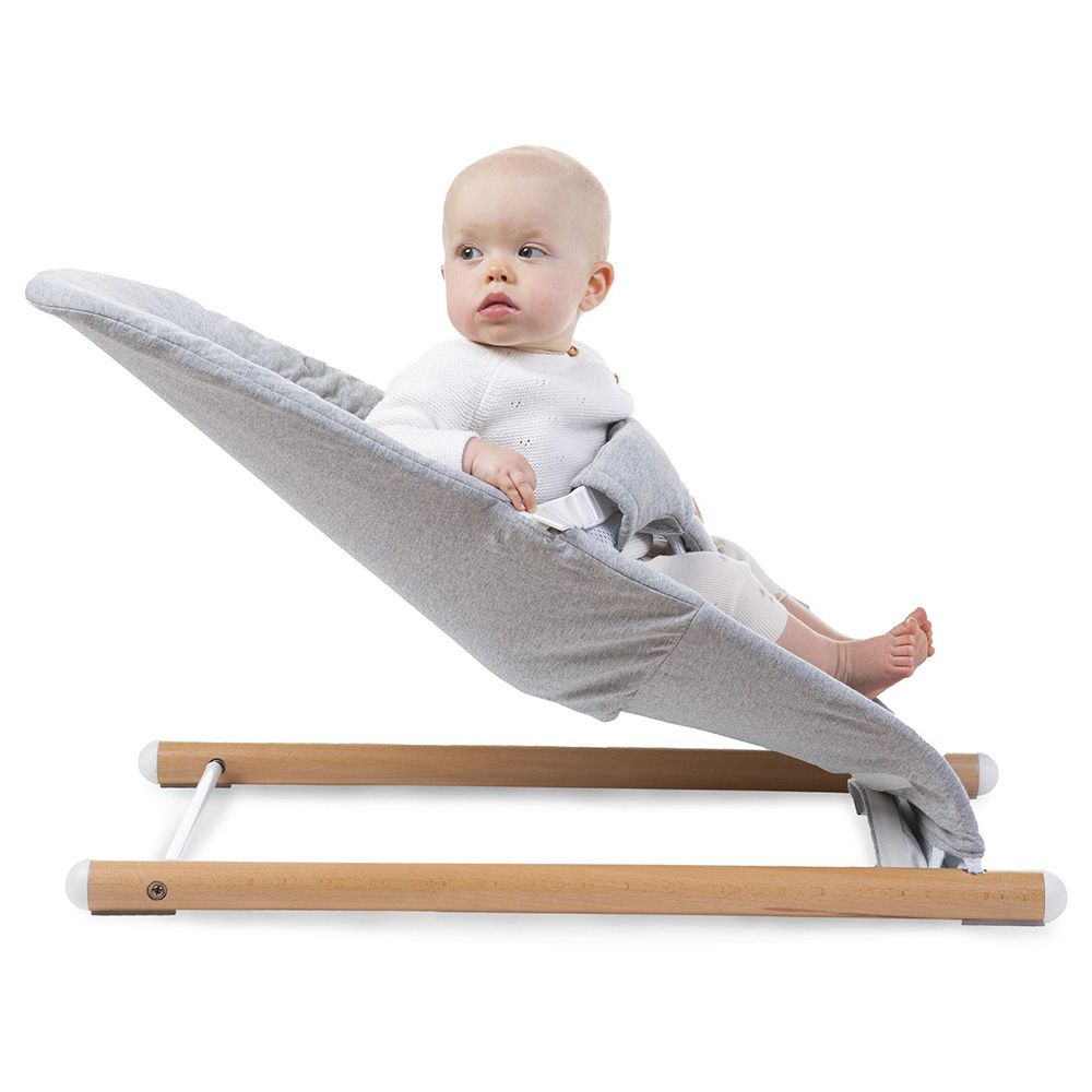 Childhome - Evolux Bouncer Cover Only - Jersey Grey