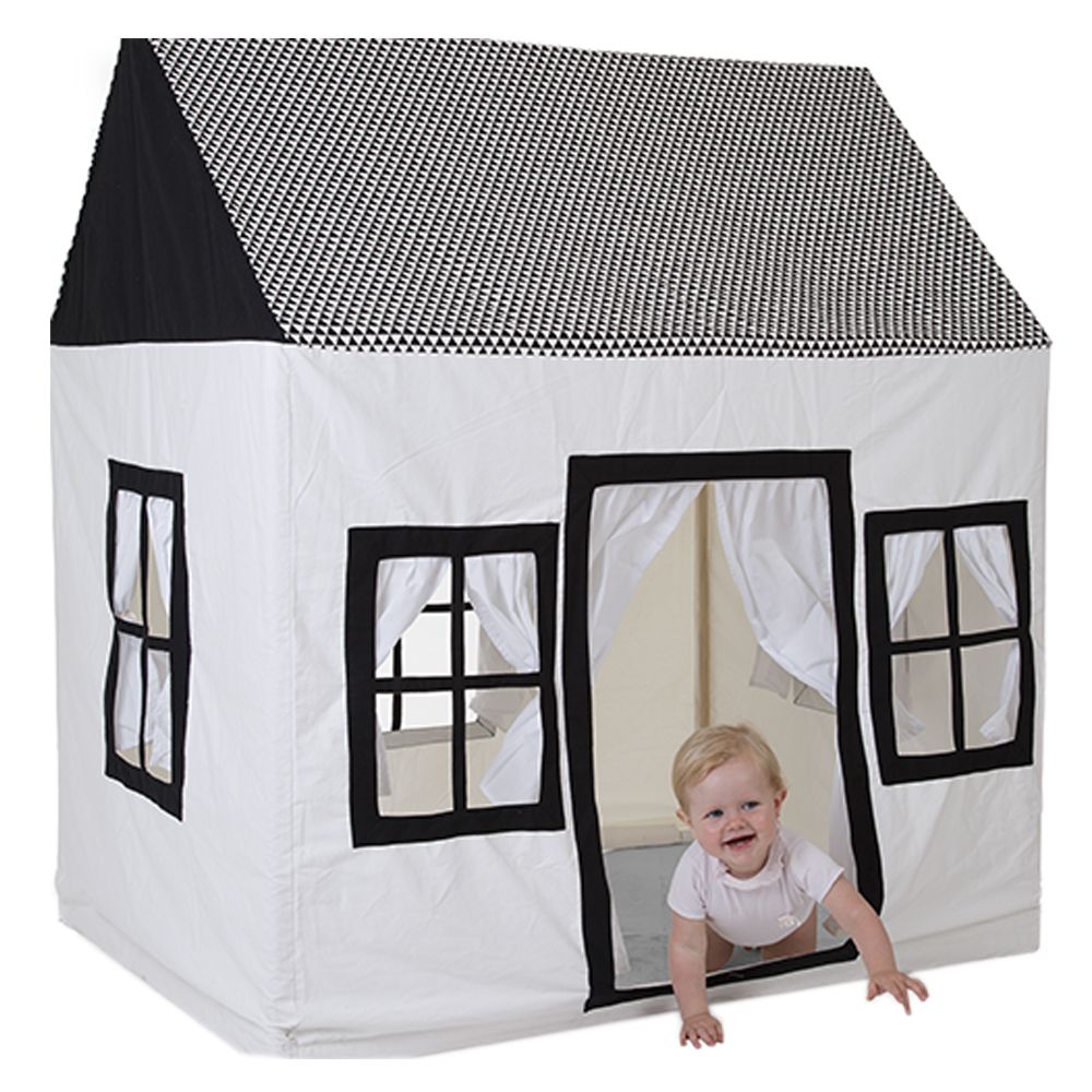 Childhome - Cotton Big House - Black & White