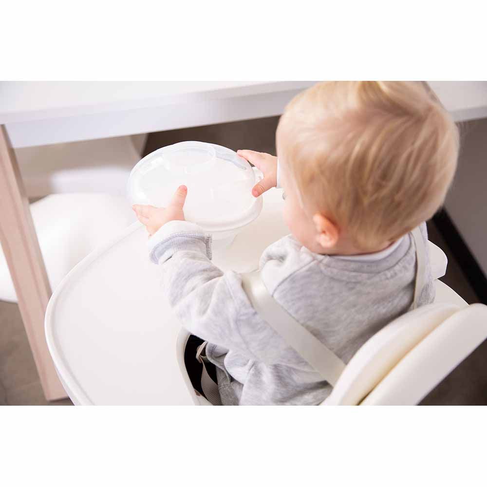 Childhome - Evolu Tray ABS + Silicone Placemat - White