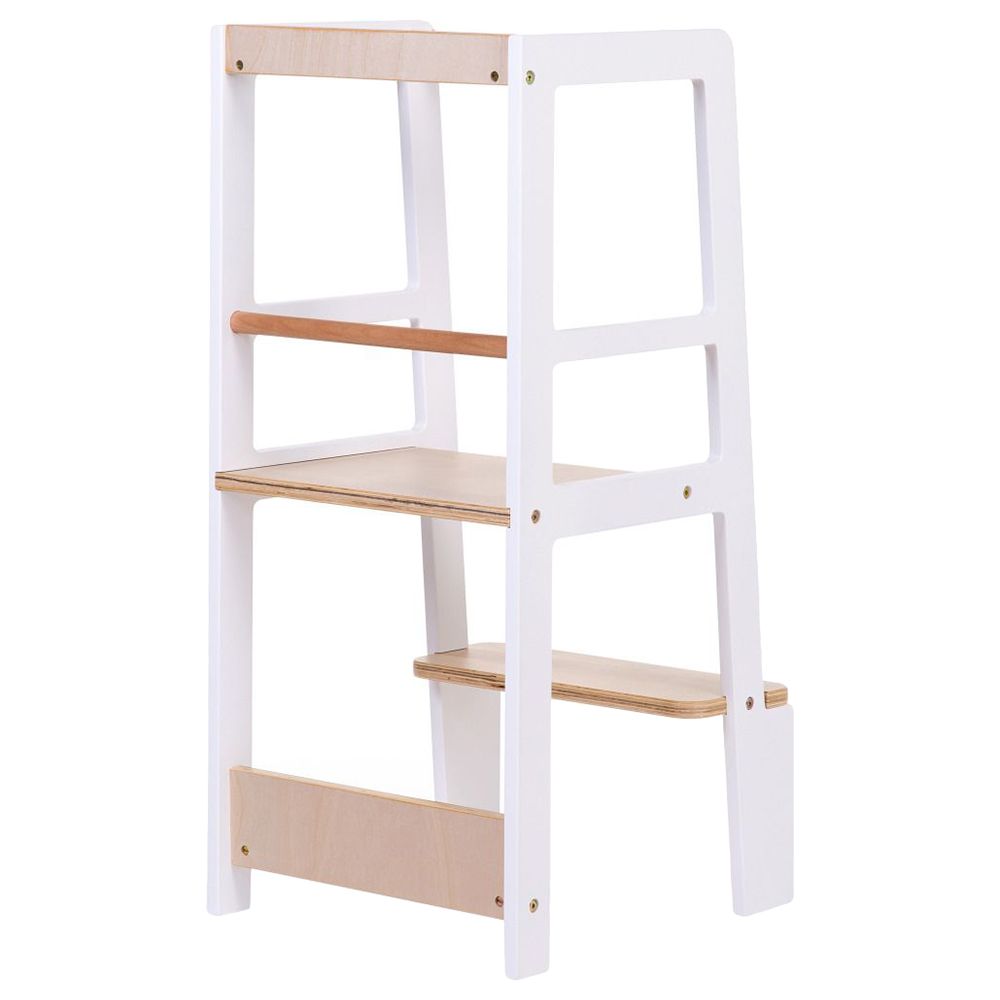 Childhome - Learning Tower - White Natural