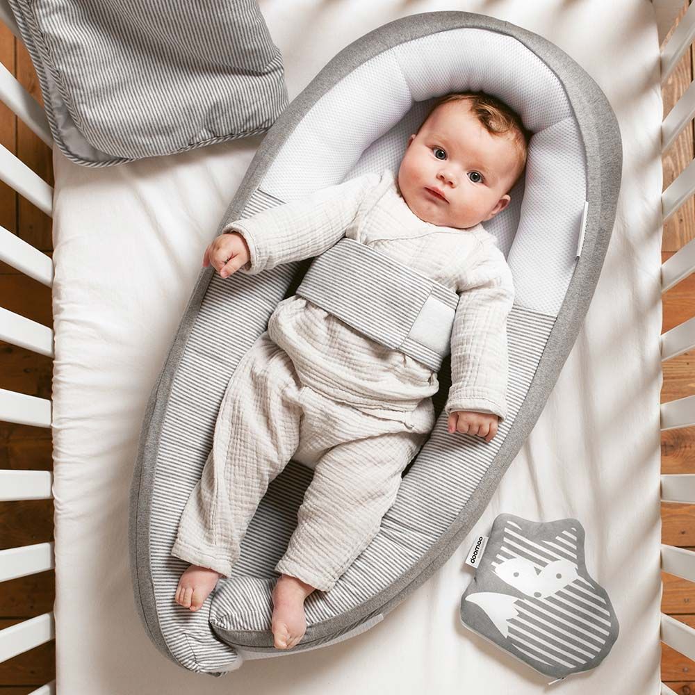 Doomoo - Cocoon Baby Nest - Classic Grey