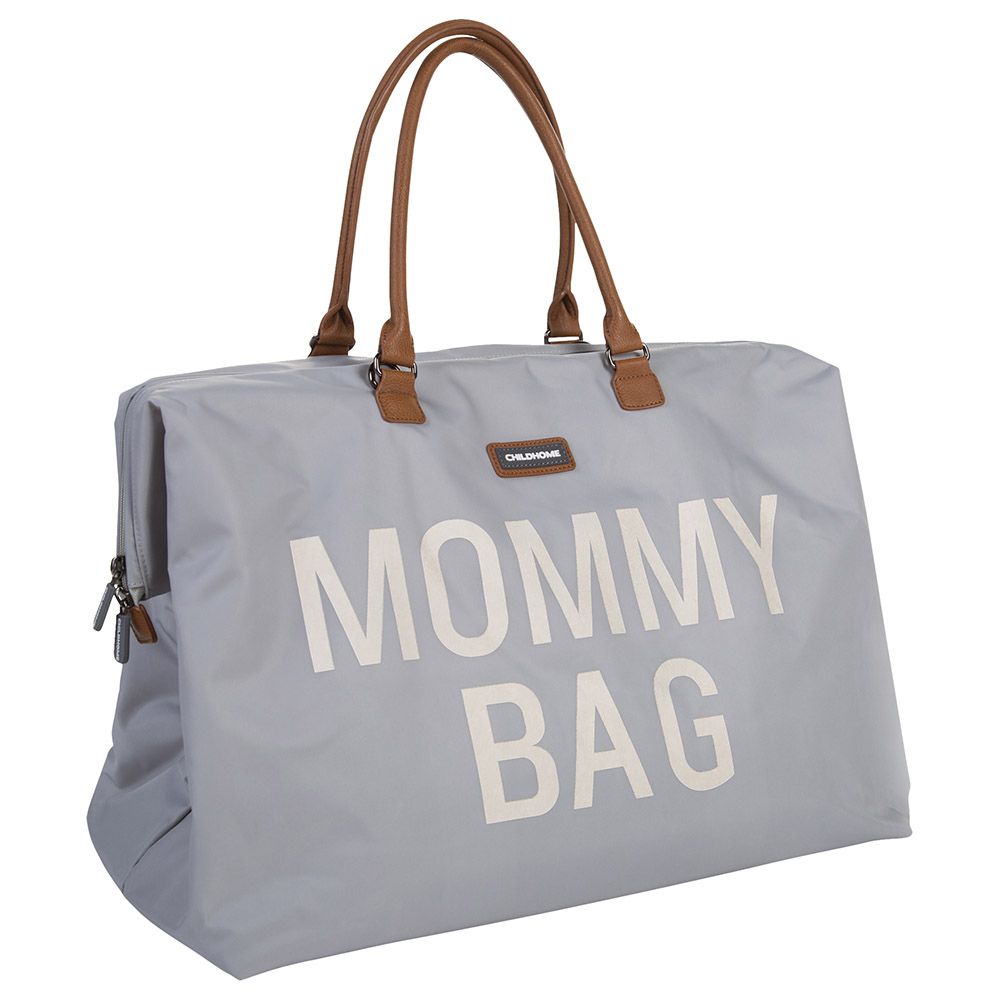 CHILDHOME - Mommy Bag Big - Grey Off White