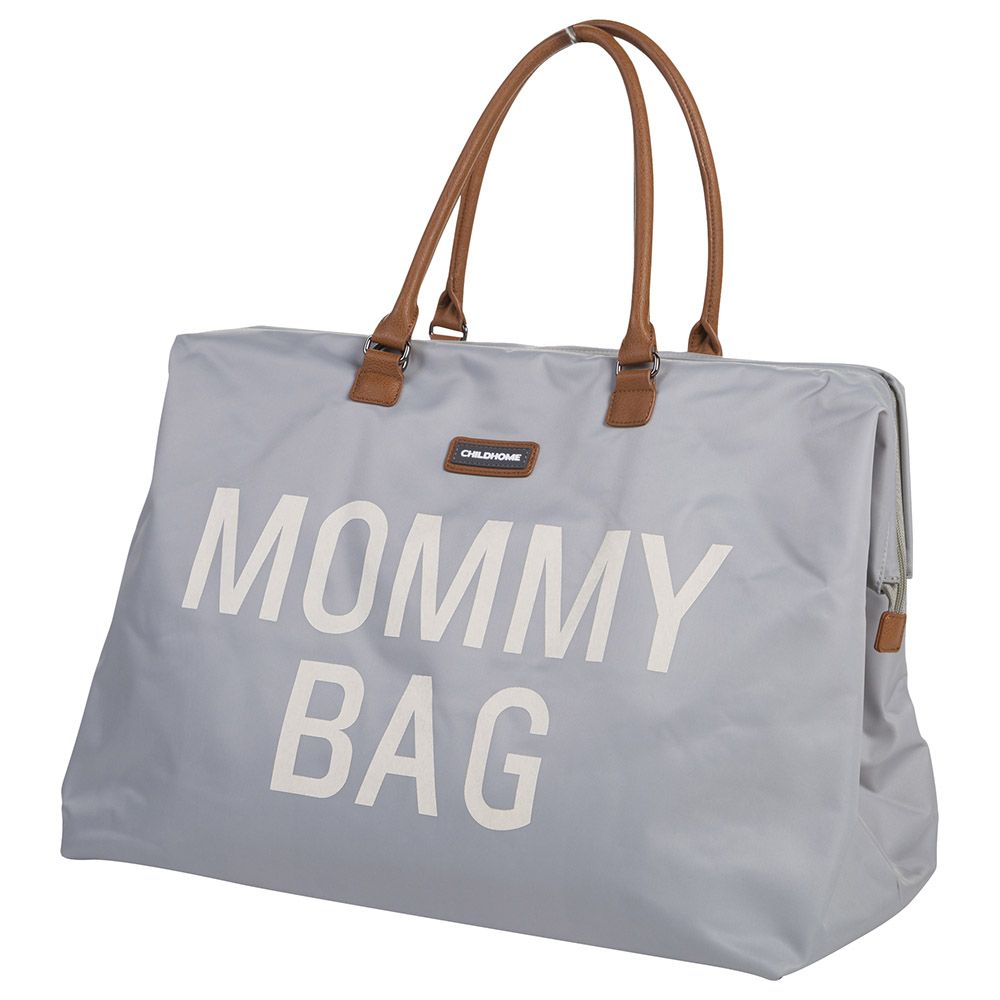 CHILDHOME - Mommy Bag Big - Grey Off White