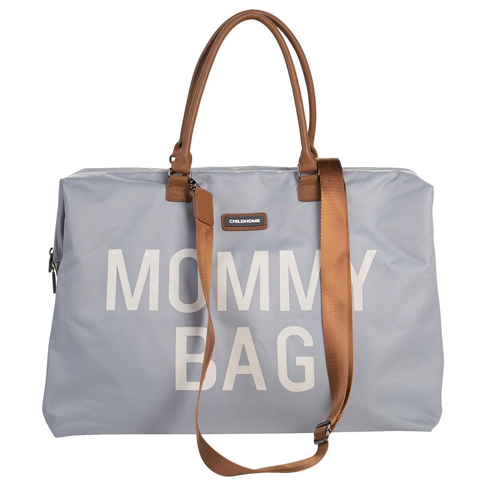 CHILDHOME - Mommy Bag Big - Grey Off White