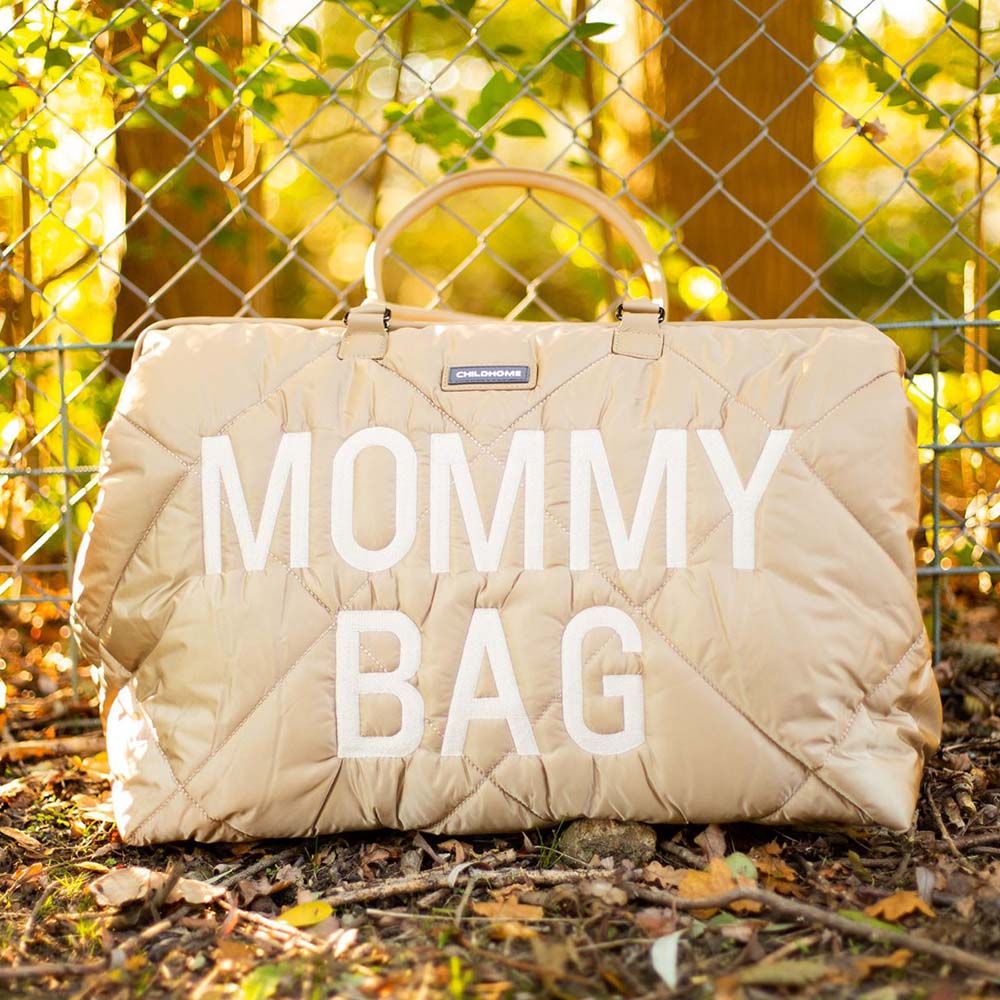 Childhome - Mommy Big Bag - Puffered Beige