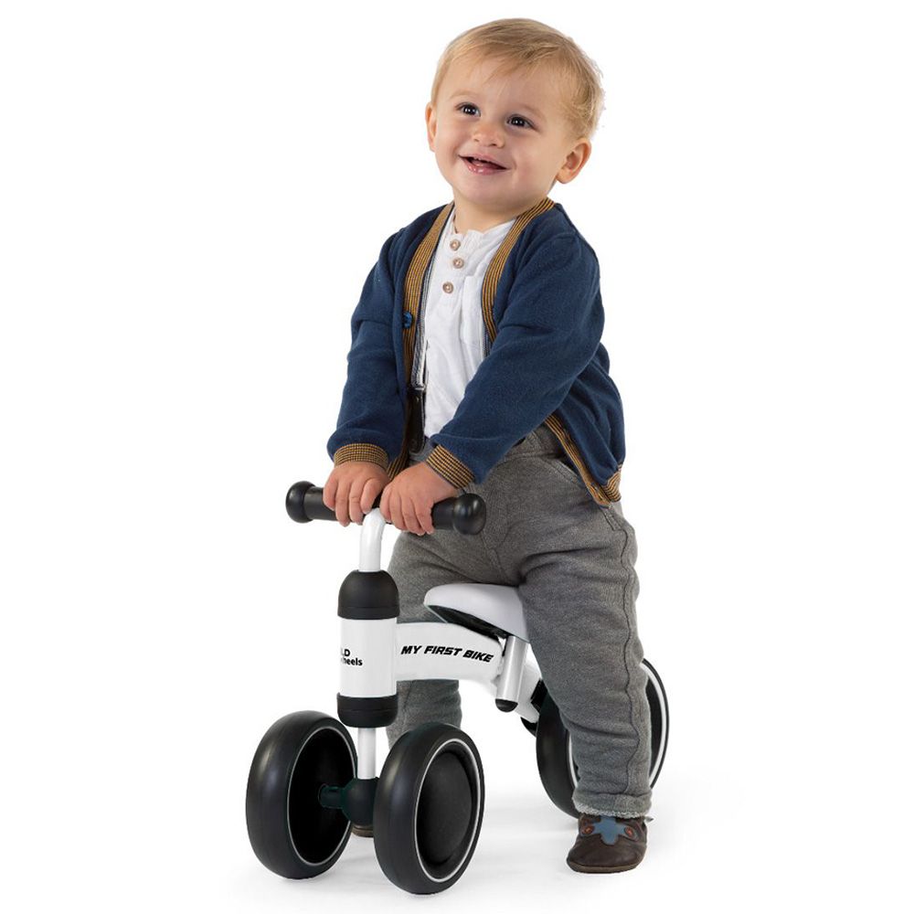 Childhome - My First Bike Toddler Balance Bike - Metal White