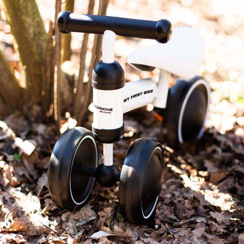 Childhome - My First Bike Toddler Balance Bike - Metal White