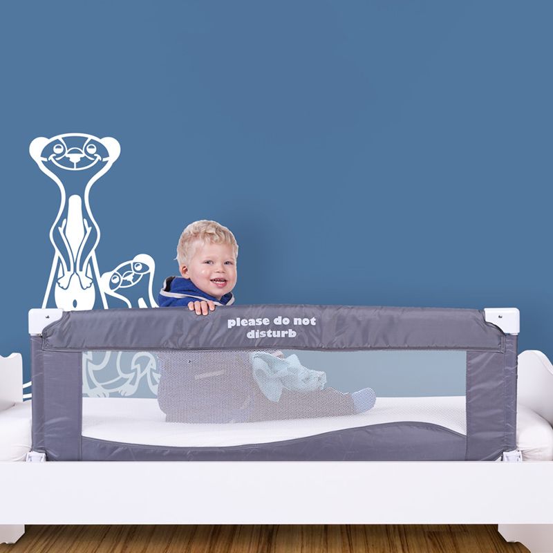 Childhome - Bed Rail 120cm - Do Not Disturb Grey