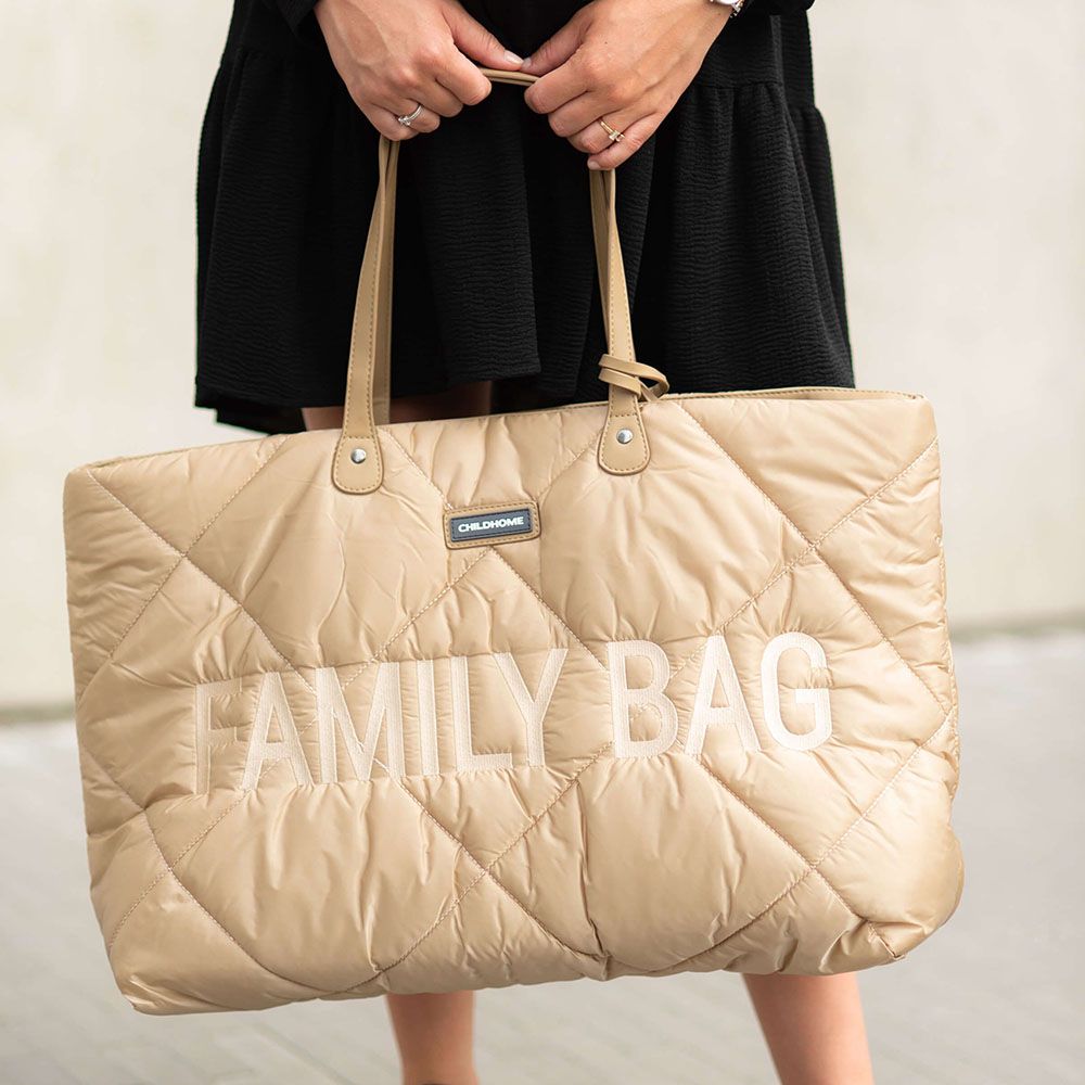 Childhome - Family Bag - Puffered Beige