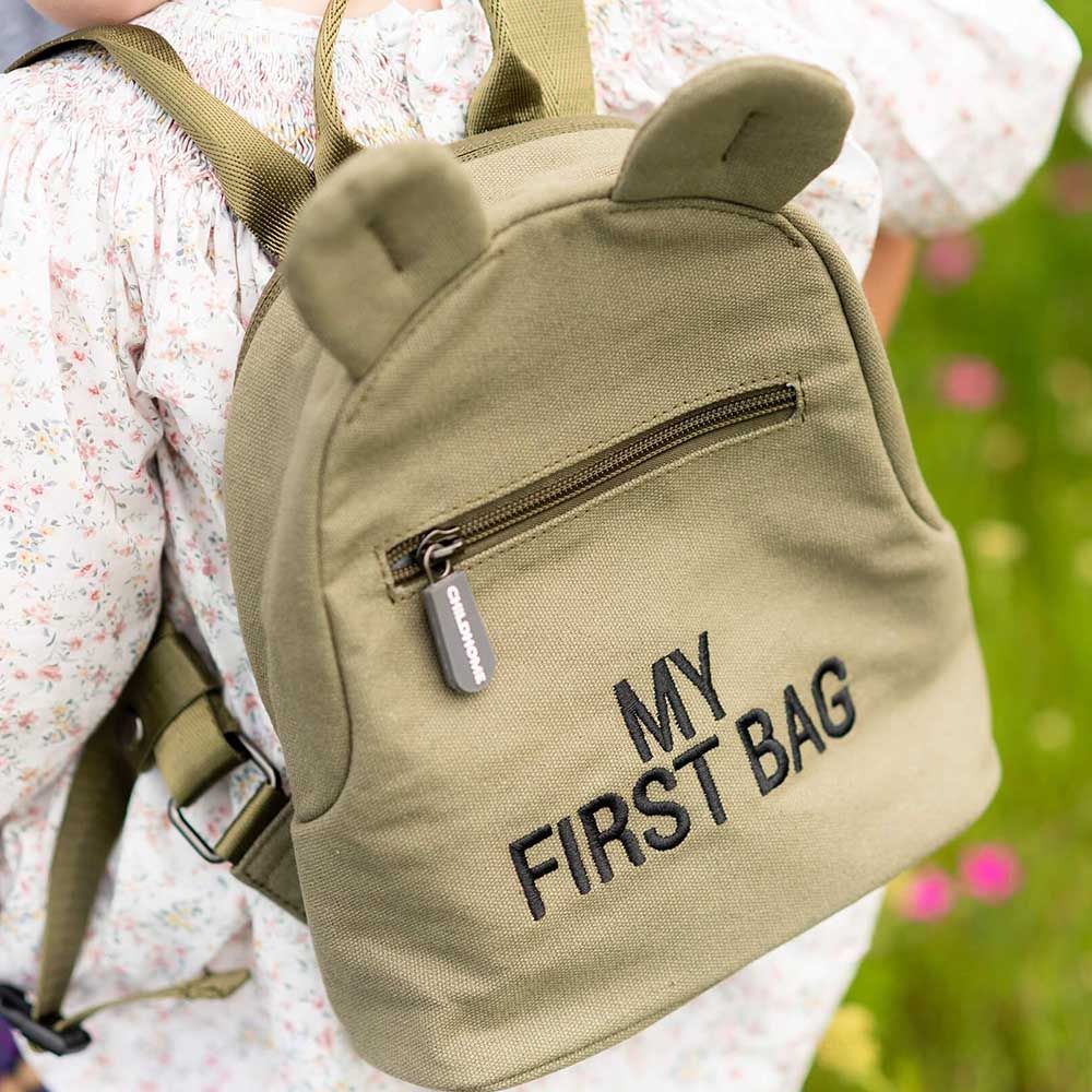 تشايلد هوم - شنطة - My First Kids Bag - كاكي