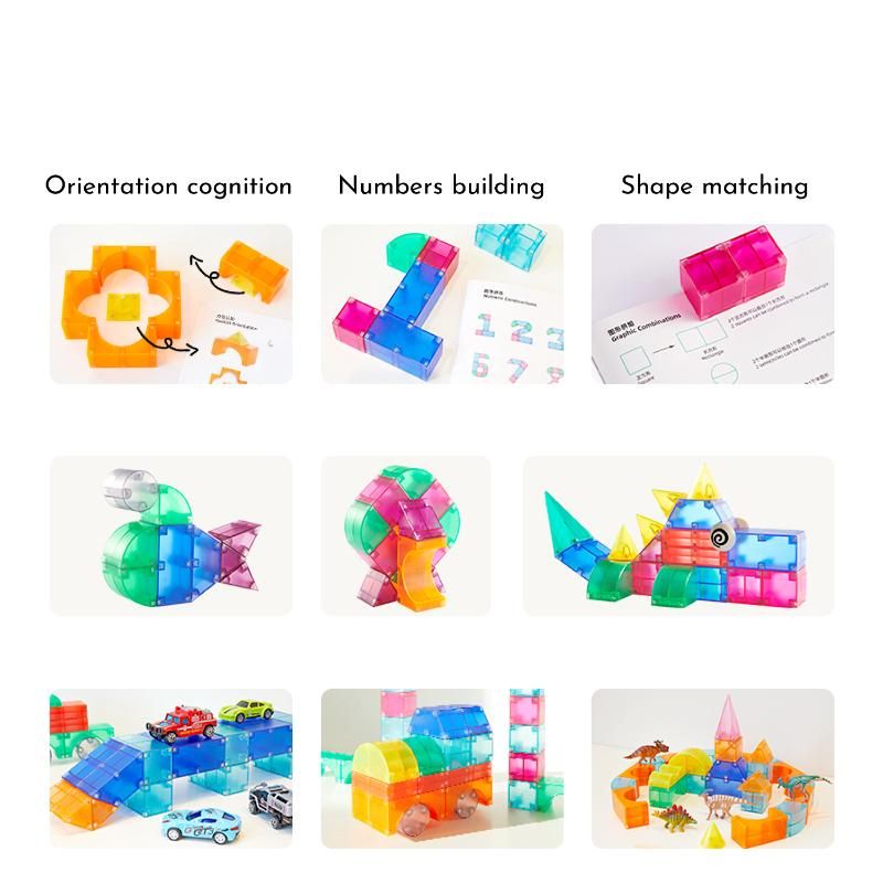 3D Magnetic Blocks - 46pcs