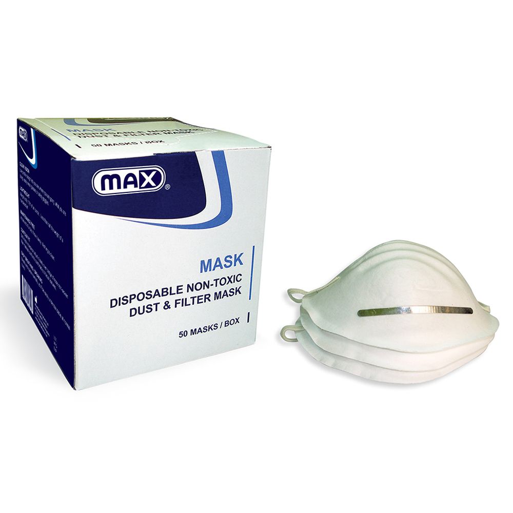 Max Medical - Dust Filter Mask 50pcs/box