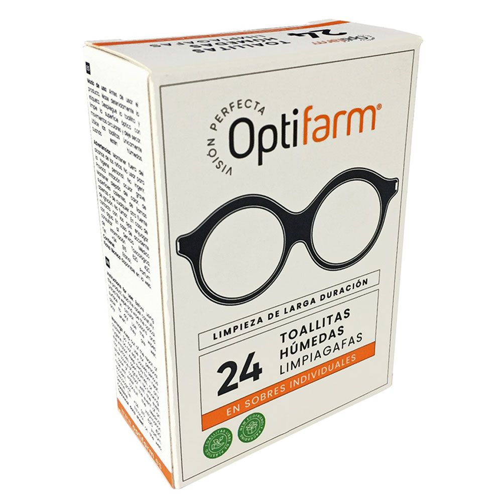 Prohima - Optifarm Lens class Cleaner Towelettes Box - 24pc