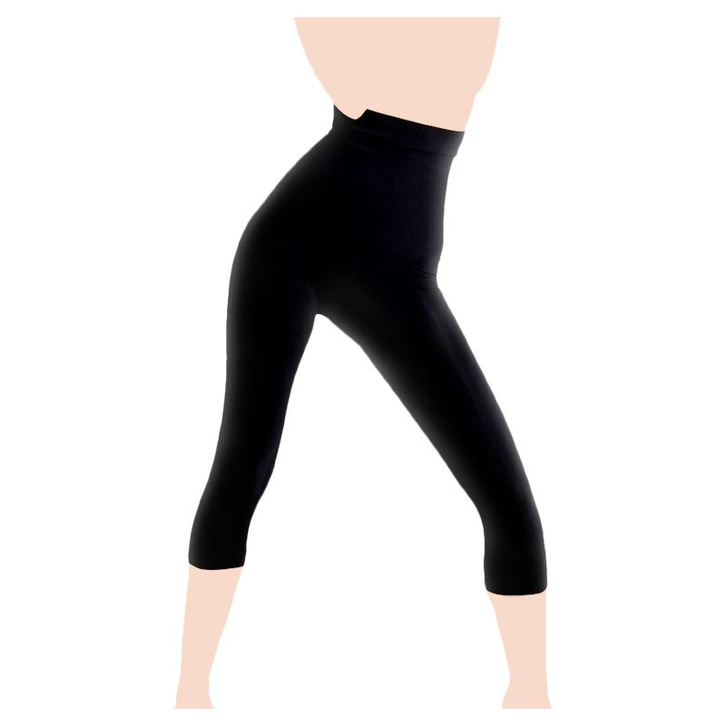 Lytess - Flat Tummy Capris - Excel Slim Flash - Black