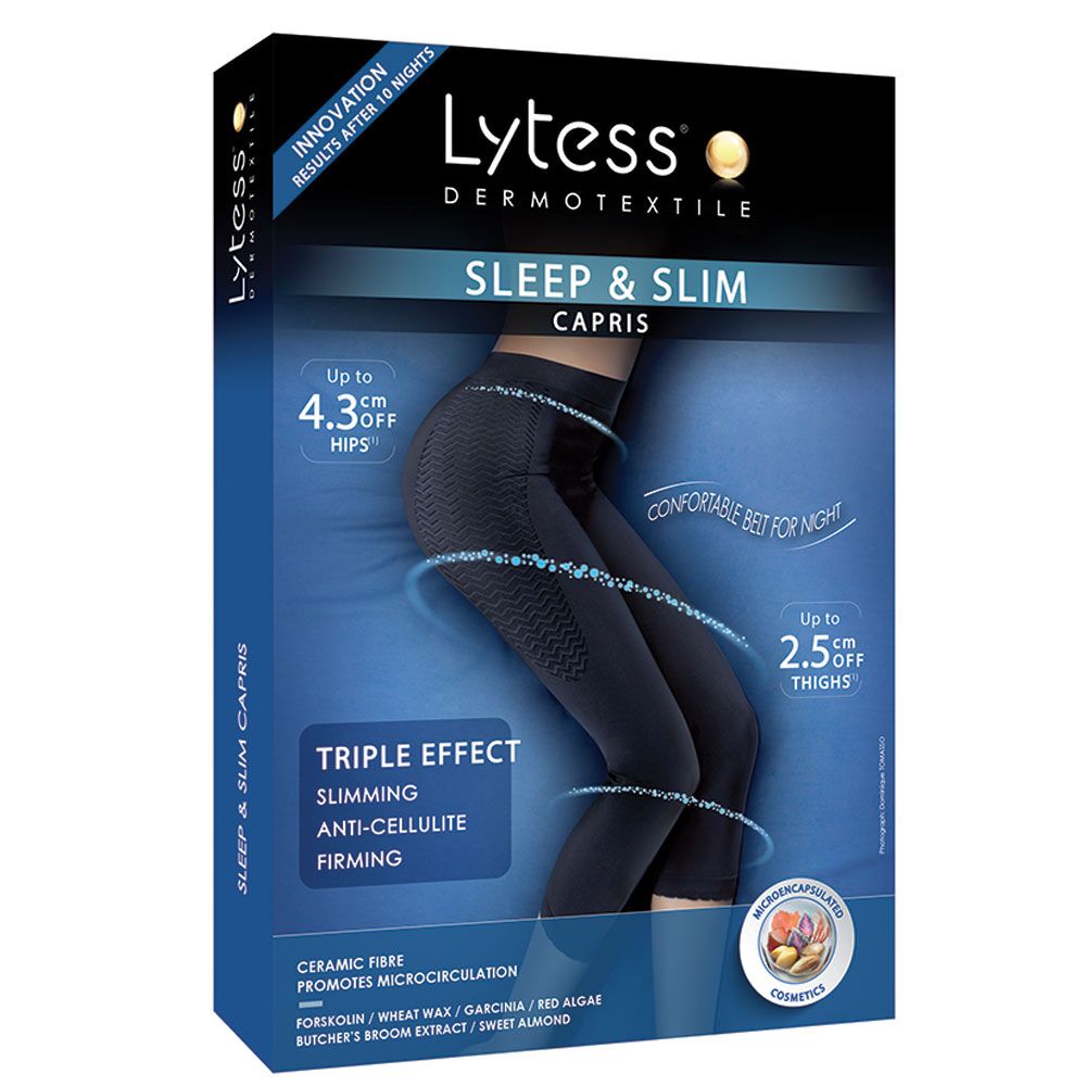 Lytess - Capris - Sleep & Slim - Black