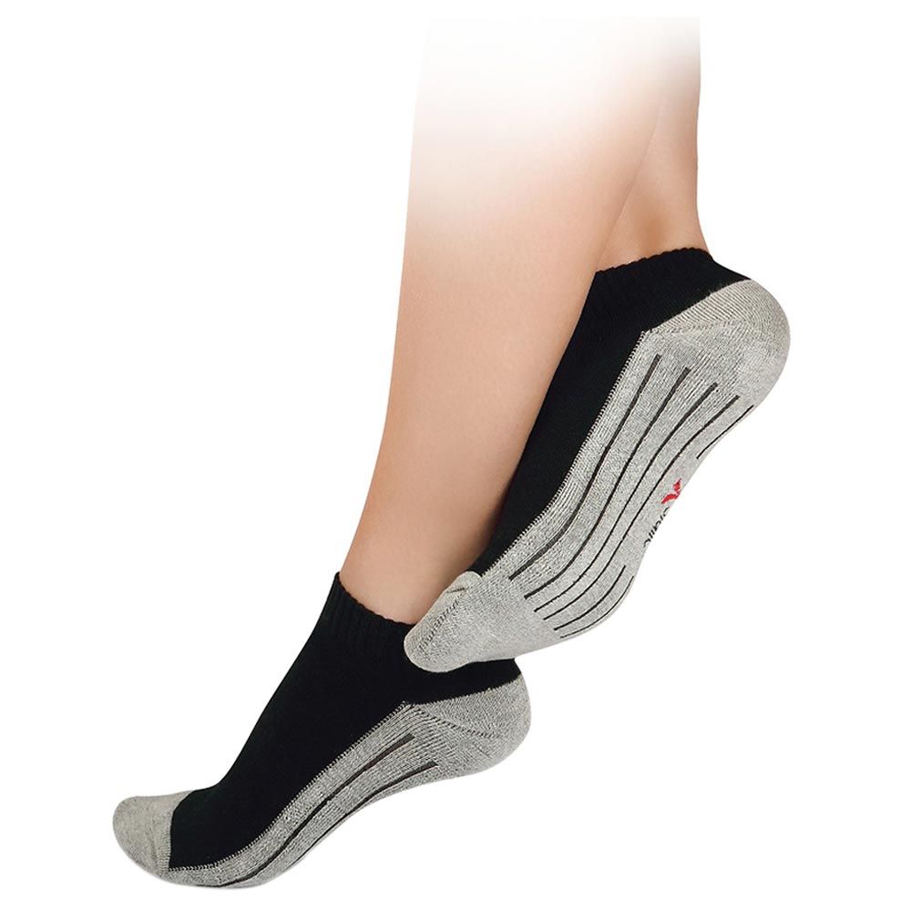 Go Silver - Sport Socks - Black