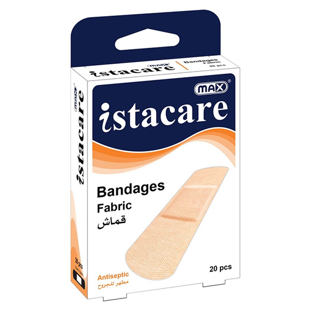 Max Medical - Istacare Bandages Fabric 20pcs/box